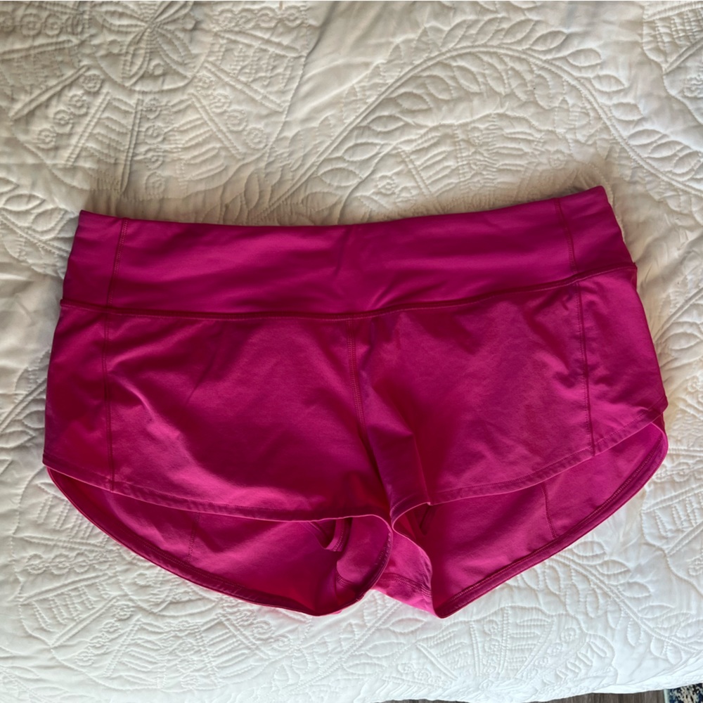 Lululemon Speed Up Short Sonic Pink